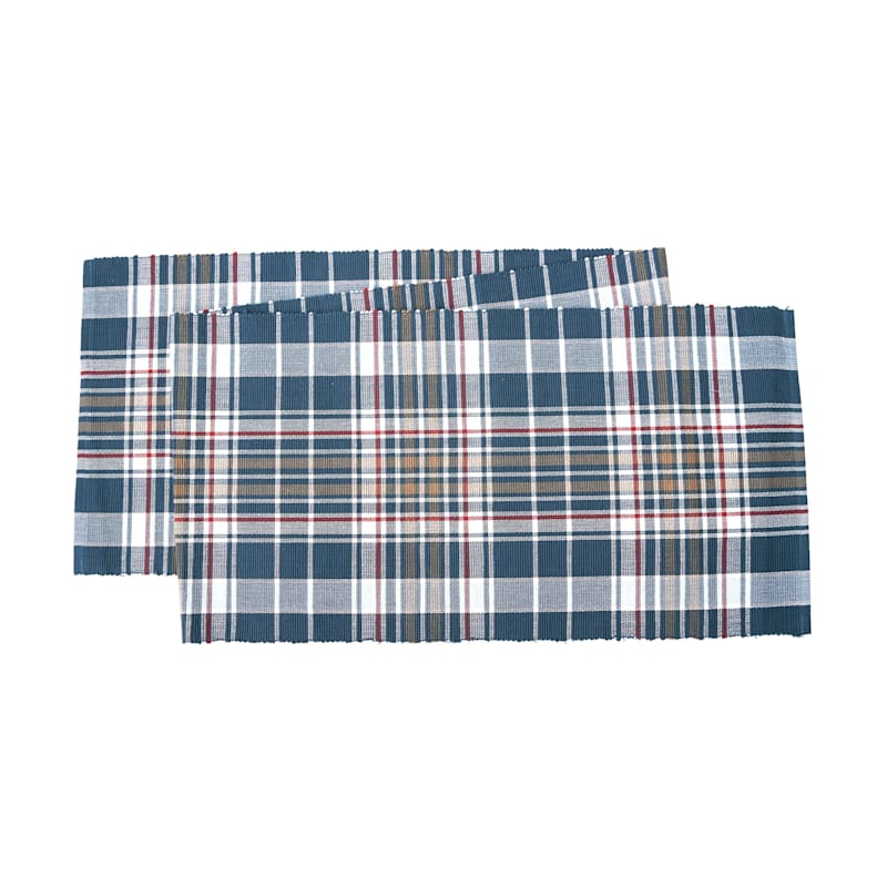 C&F Home Lawson Lake Plaid Table Runner