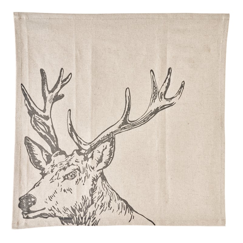 Selbrae House Stag Linen Napkins Set of 4