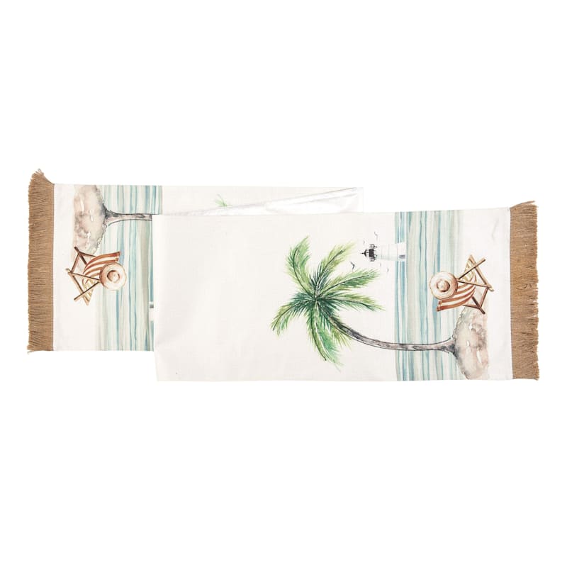 C&F Home Life is Better at the Beach Table Runner