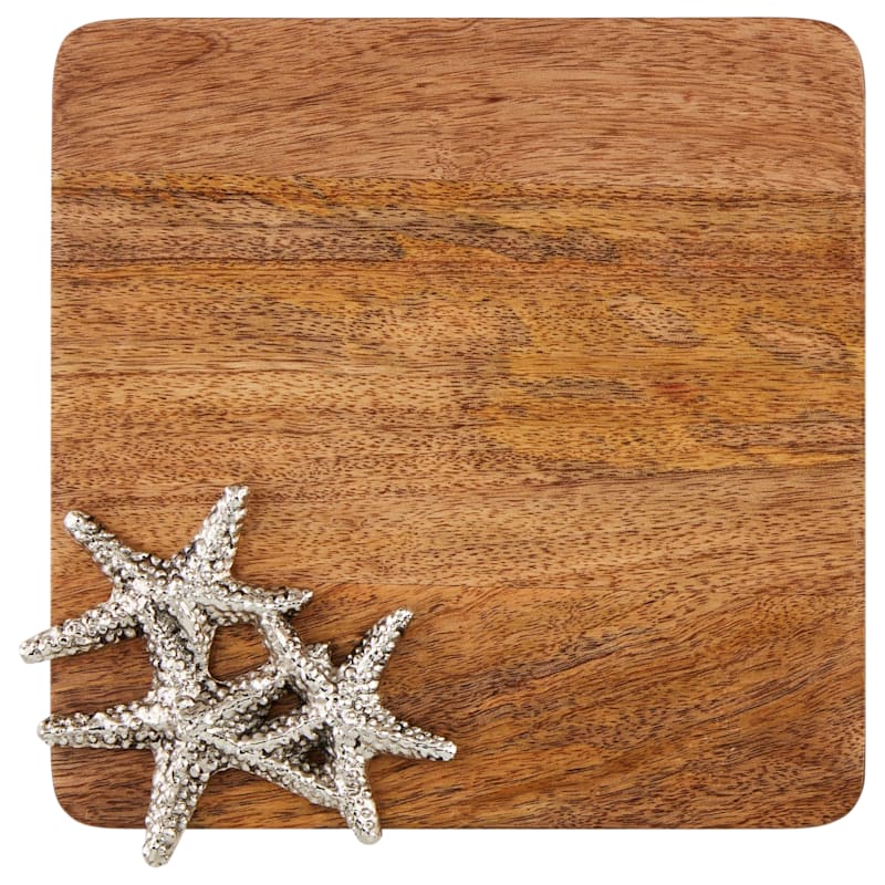 Mud Pie Starfish Wood Board