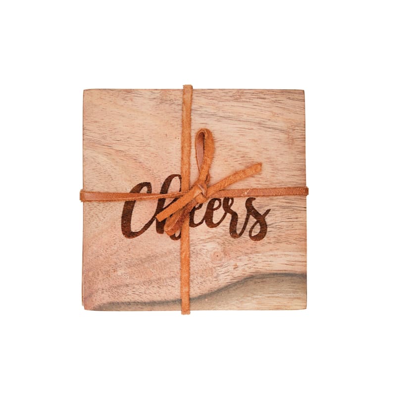 C&F Home Cheers Coaster 4-Piece Set