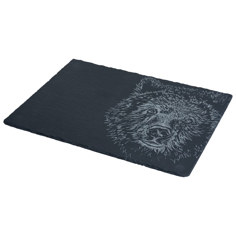 Selbrae House Slate Bear Rectangle Cheese Board