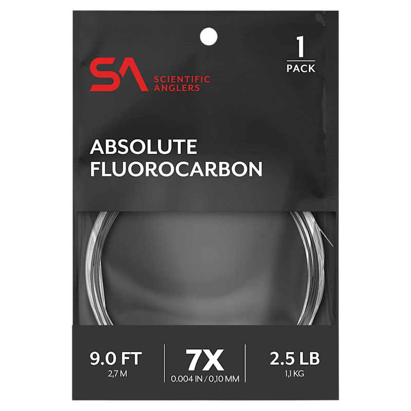 Scientific Anglers Absolute Fluorocarbon Tapered Leader