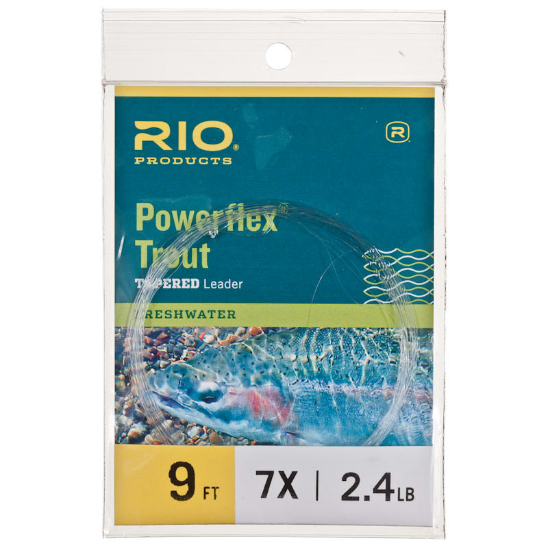 RIO Powerflex Trout Tapered Leaders - Single Pack