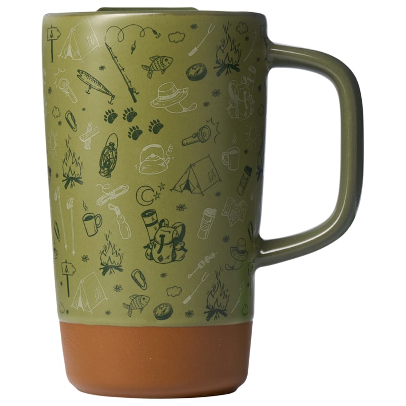 Bass Pro Shops Camping Travel Mug with Lid