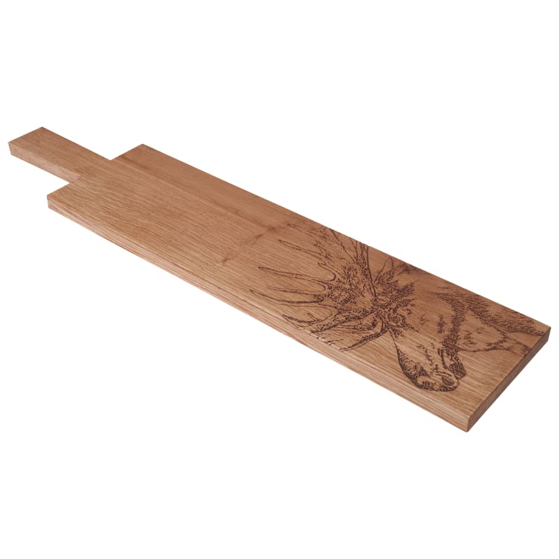 Selbrae House Oak Moose Rectangle Serving Board