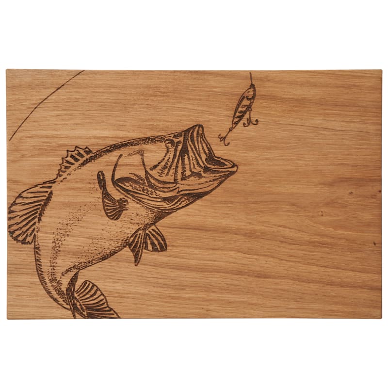 Selbrae House Oak Bass Rectangle Serving Board
