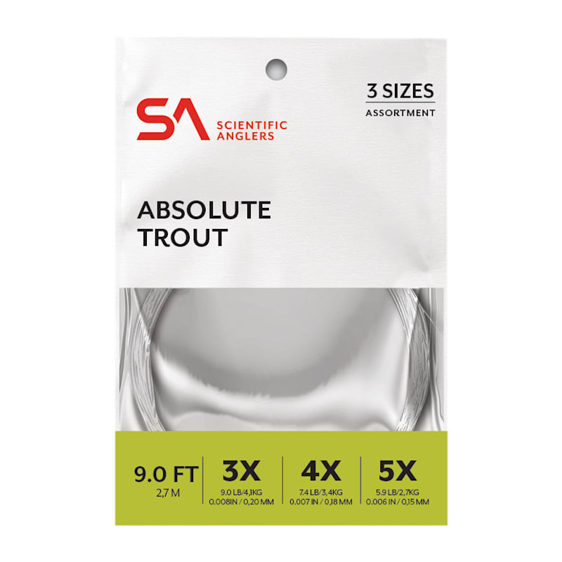 Scientific Angler Absolute Trout Leader Assortment