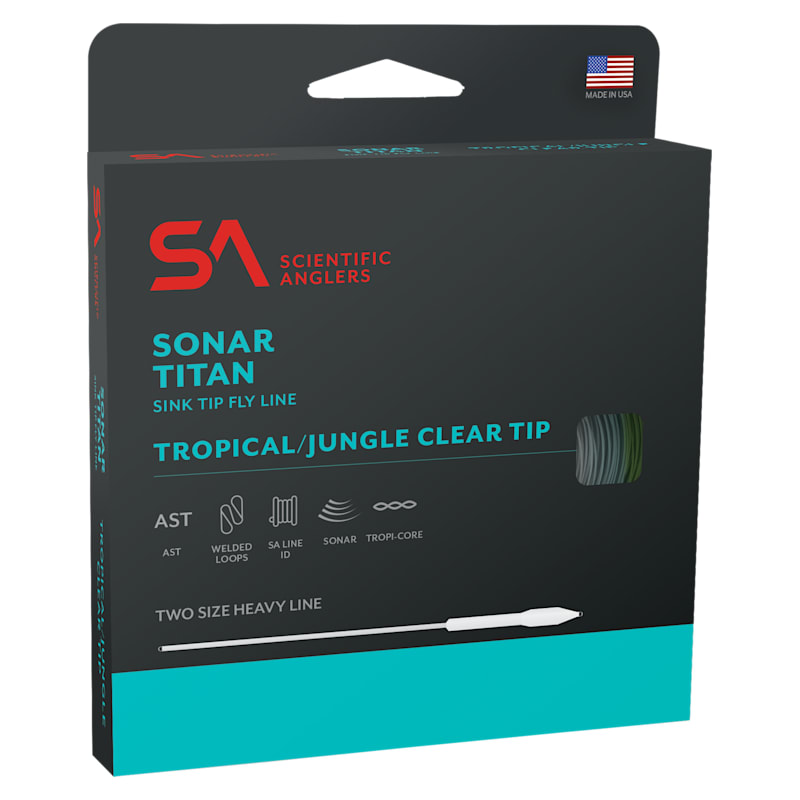Scientific Anglers Sonar Titan Tropical Clear-Tip Fly Line