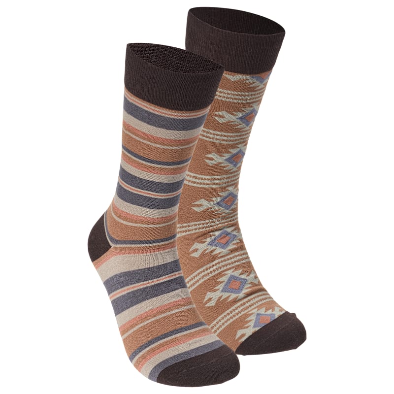 RedHead Novelty Lightweight Crew Socks for Men 2-Pack