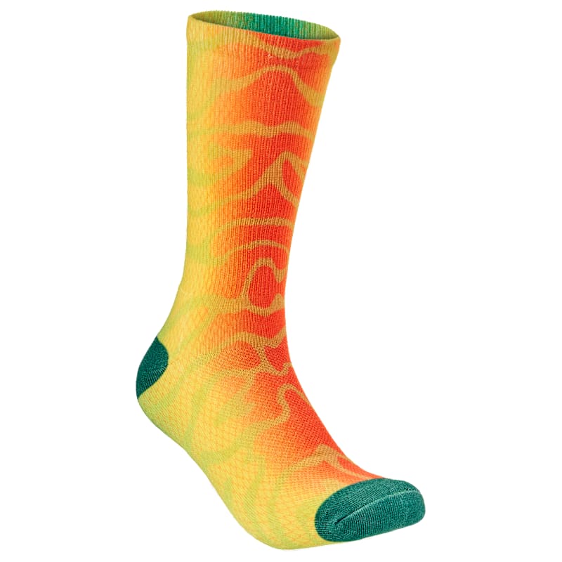 World Wide Sportsman Fire Tiger Crew Socks