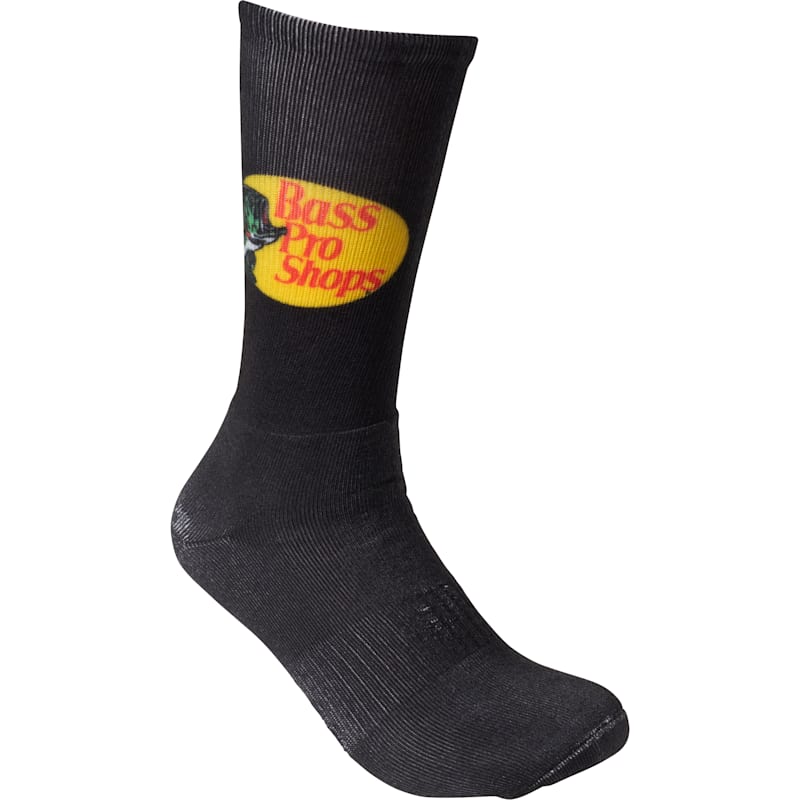 Bass Pro Shops Logo Crew Socks for Men