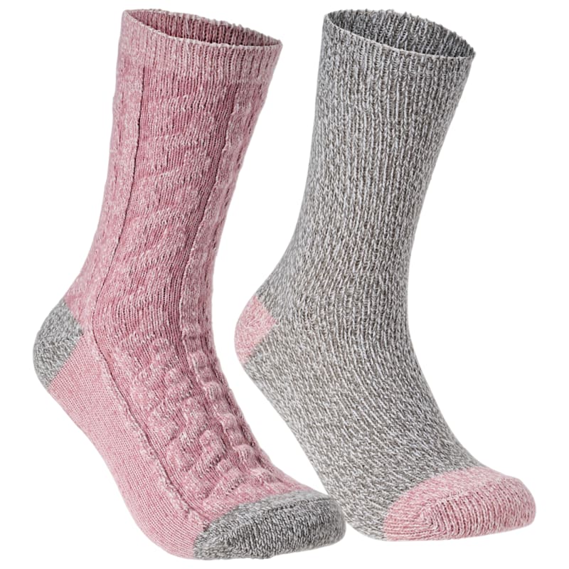 Natural Reflections Cabin Crew Socks 2-Pair Pack
