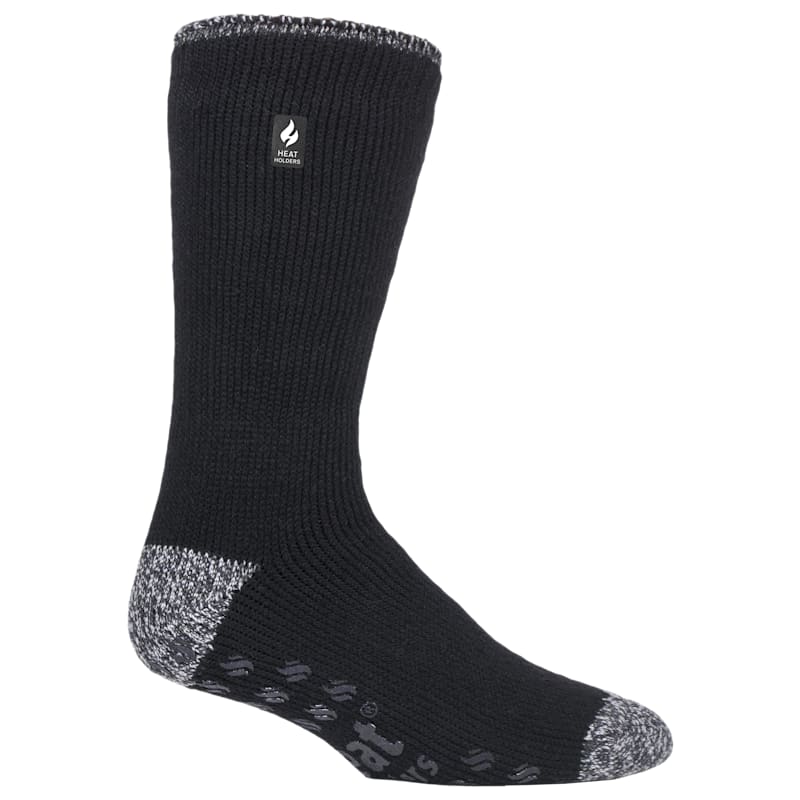 Heat Holders Michael Solid Crew Slipper Socks for Men