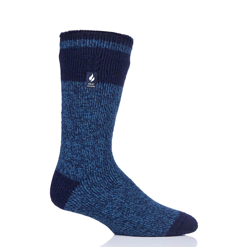 Heat Holders Rook Block Twist Crew Socks for Men