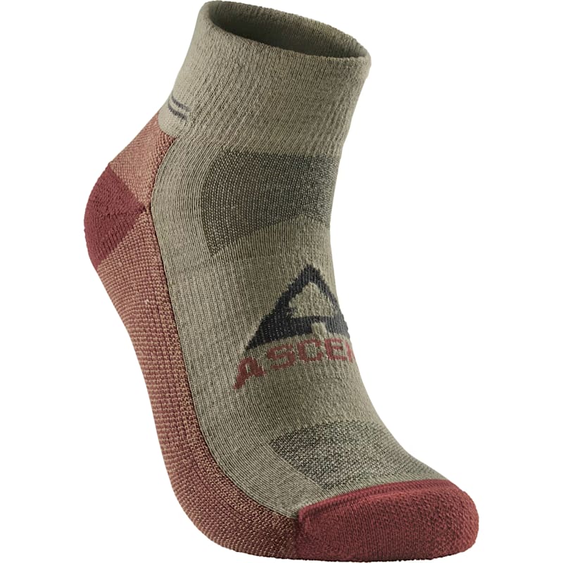 Ascend Hiker Quarter-Length Socks