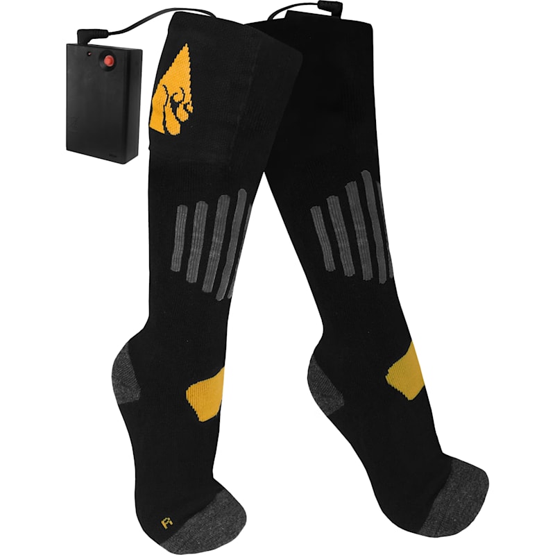 ActionHeat AA Battery-Heated Cotton Socks