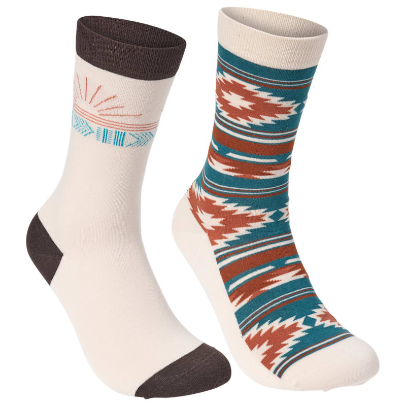 Natural Reflections Novelty Socks for Women 2-Pack