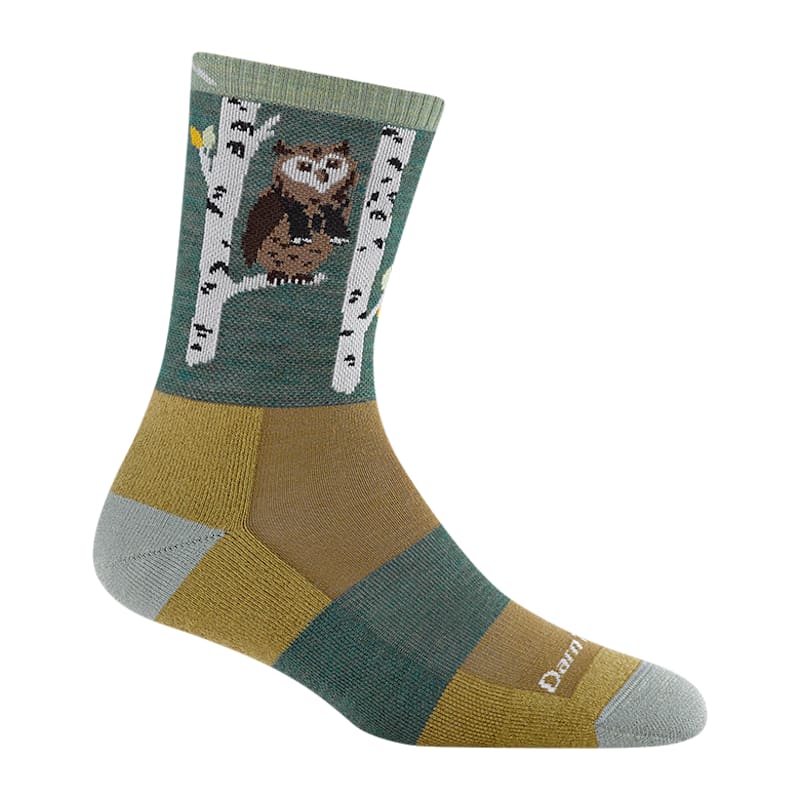 Darn Tough Critter Club Micro Crew Lightweight Hiking Socks for Women
