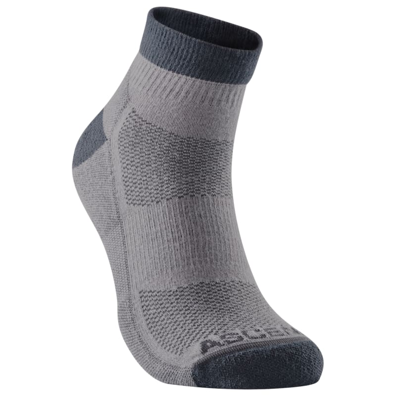 Ascend Eco Coolmax Quarter Crew Socks 1-Pair Pack