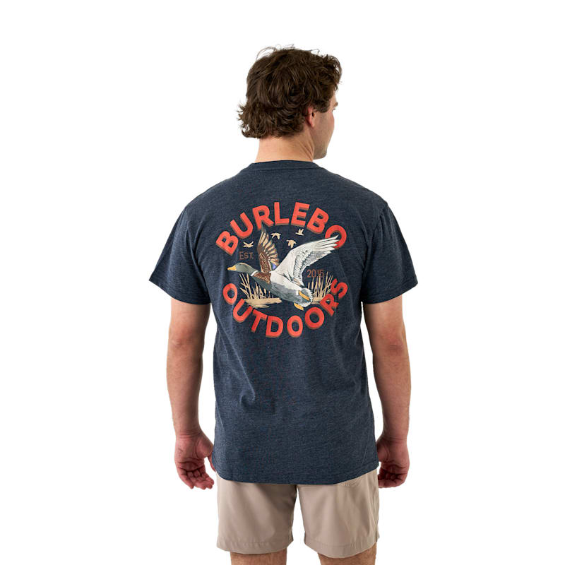 BURLEBO Old School Duck Hunt Short-Sleeve T-Shirt