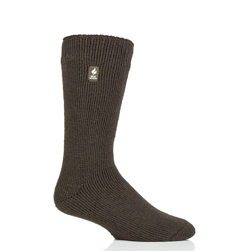 Heat Holders Big and Tall Joshua Solid Crew Socks for Men