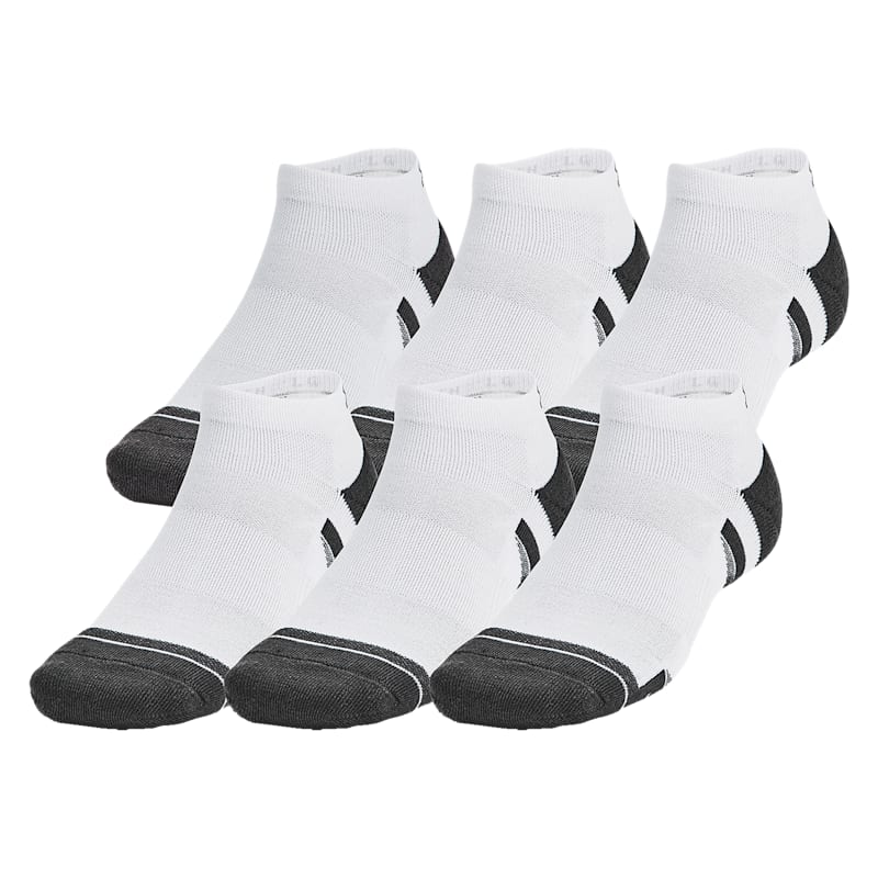 Under Armour Performance Tech Quarter Socks 6-Pair Pack