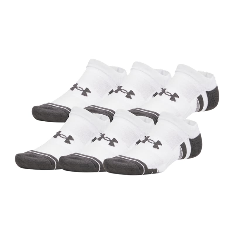 Under Armour Performance Tech No-Show Socks 6-Pair Pack