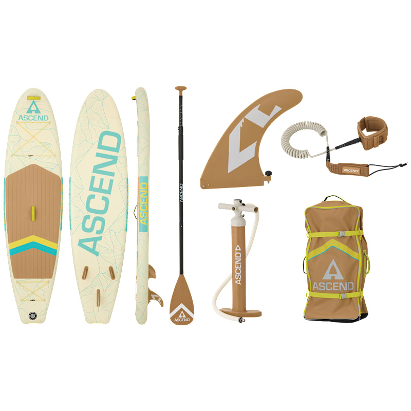 Ascend 10'6'' Inflatable Stand-Up Paddleboard Package