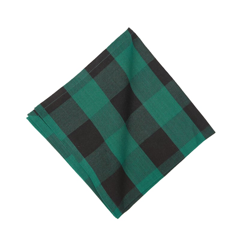 C&F Home Franklin Checkered Plaid Napkin 6-Piece Set