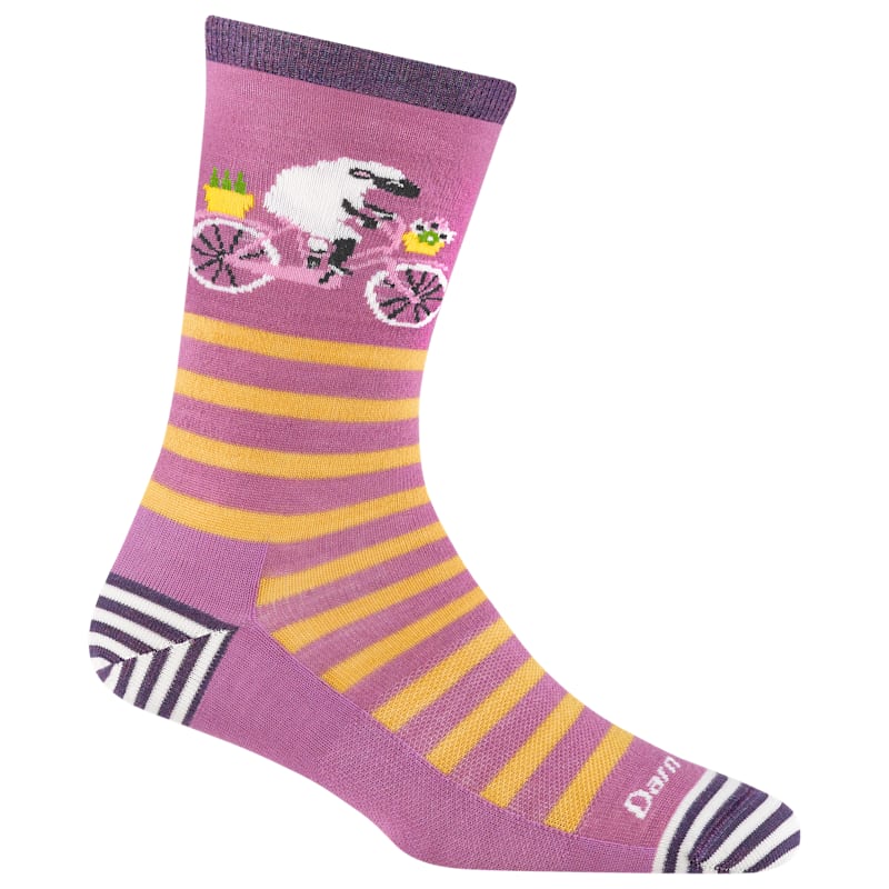 Darn Tough Animal Haus Merino Wool Crew Lightweight Lifestyle Socks for Ladies