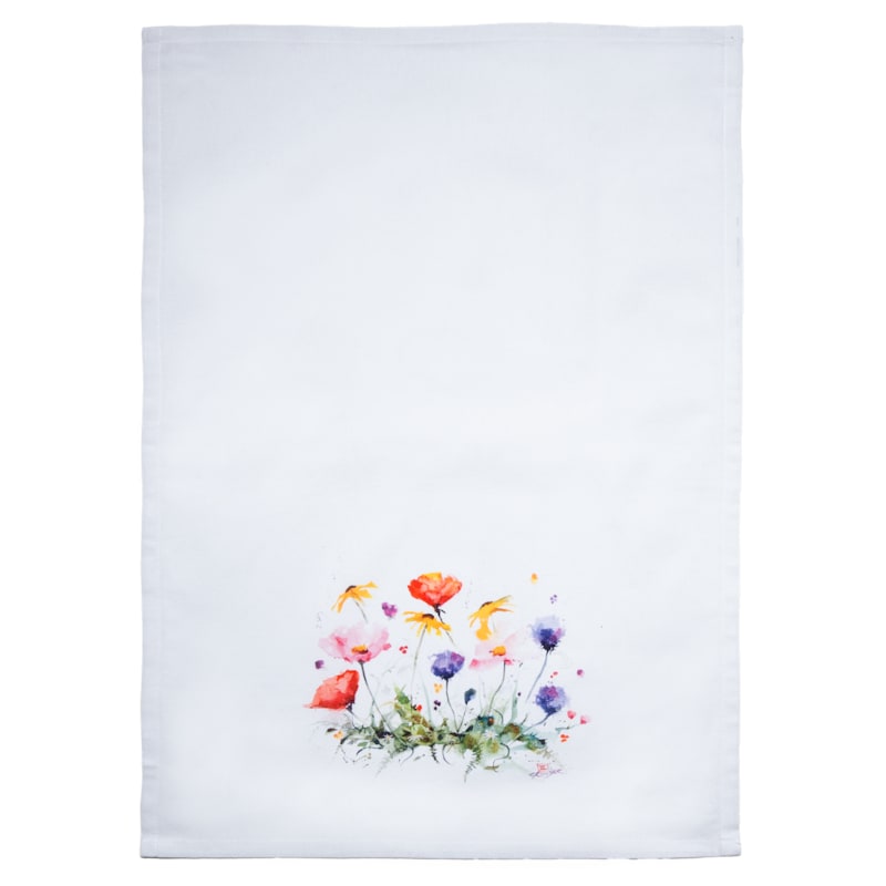 Carstens, Inc. Wildflowers Tea Towel