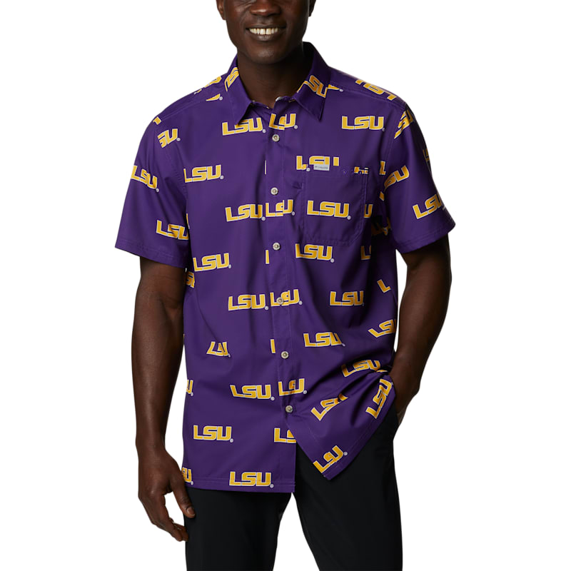 Columbia Collegiate PFG Super Slack Tide Shirt for Men