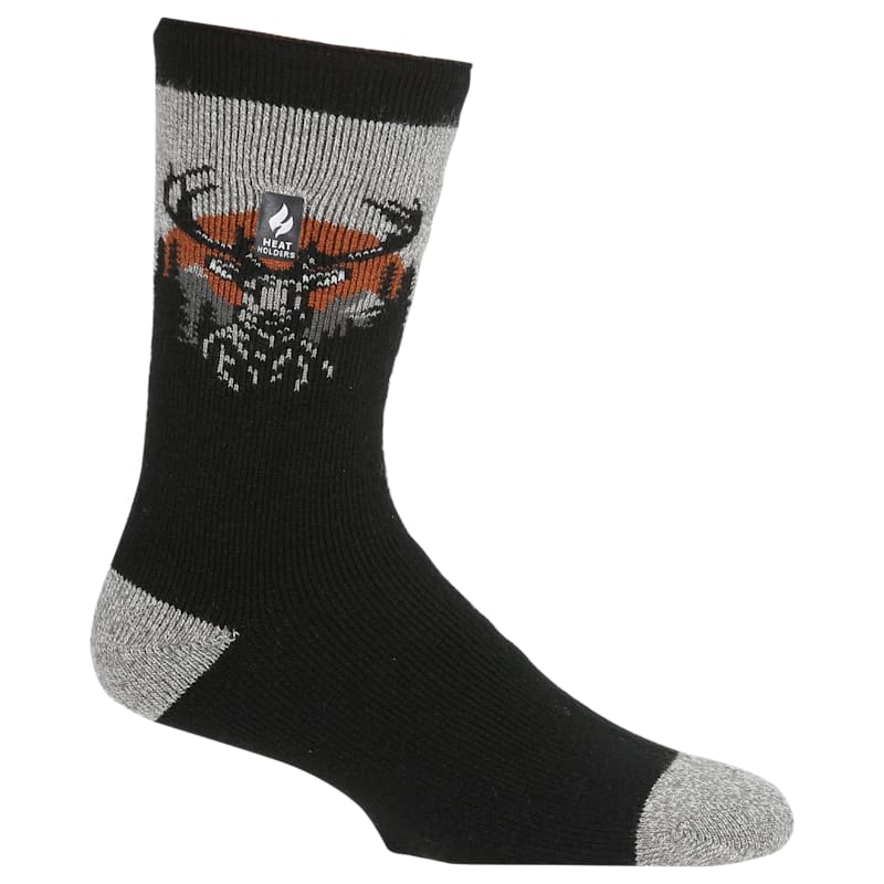 Heat Holders LITE John Stag Novelty Crew Socks for Men