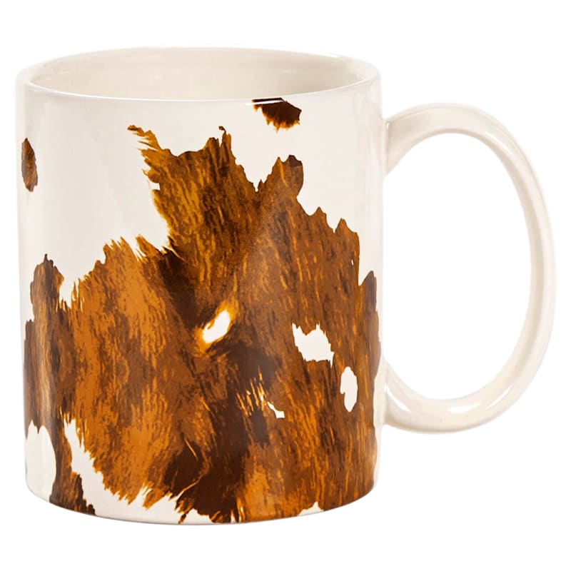 Paseo Road Elsa Cowhide Mugs