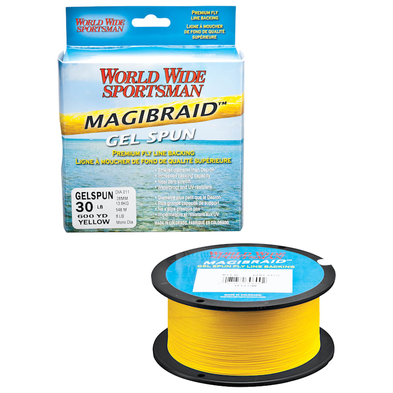 World Wide Sportsman Magibraid Gel Spun Fly Line Backing