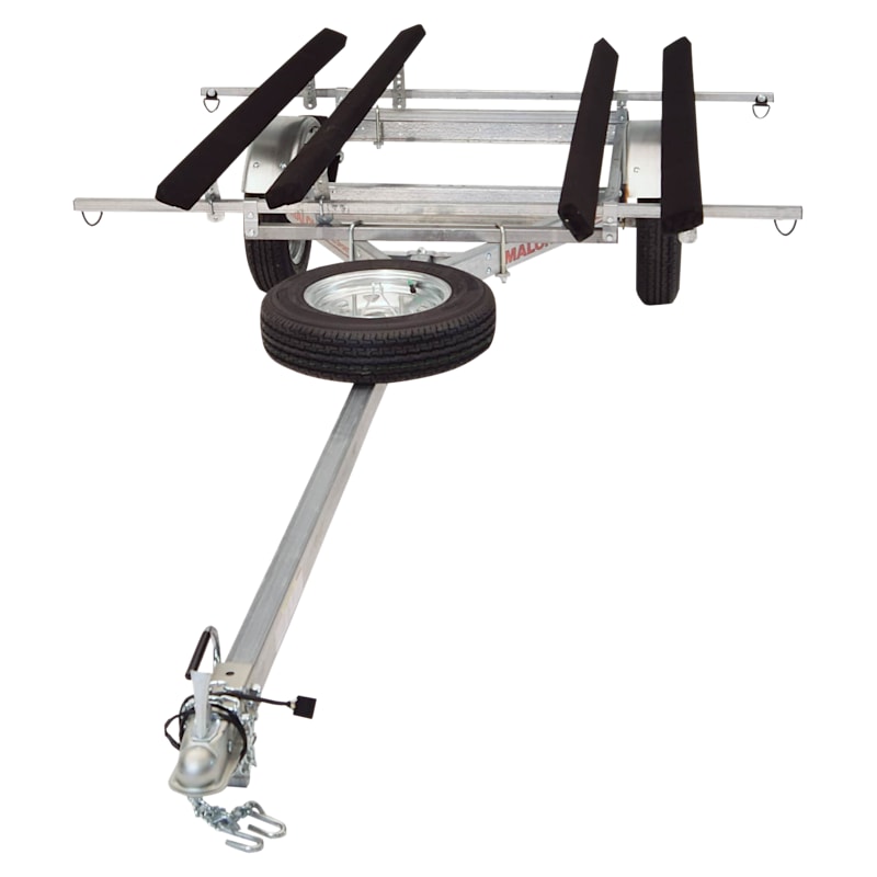 Malone MicroSport LowBed 2-Kayak Bunk Trailer Package