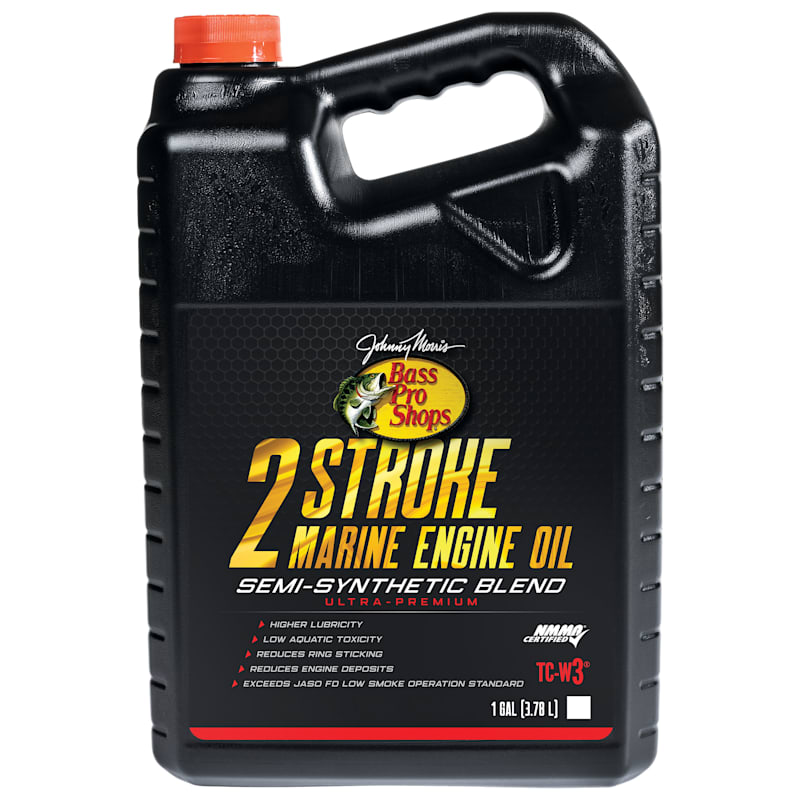 Bass Pro Shops 2-Stroke Marine Engine Oil Semi-Synthetic Blend