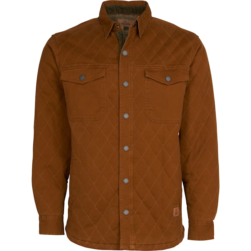 RedHead Ranch Eagle Butte Quilted Long-Sleeve Overshirt for Men