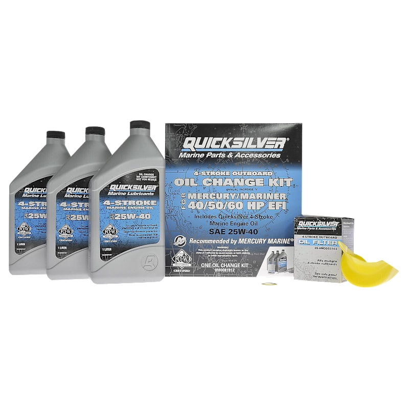 Quicksilver Oil Change Kit for Mercury 40-60hp Engines