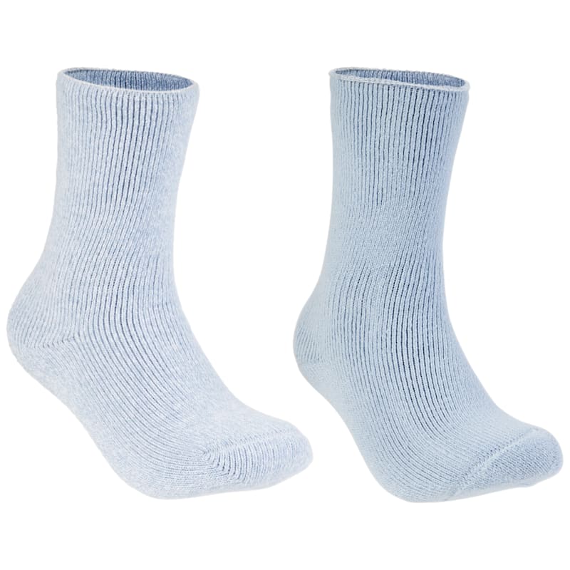 Natural Reflections Heavyweight Thermal Crew Socks 2-Pair Pack