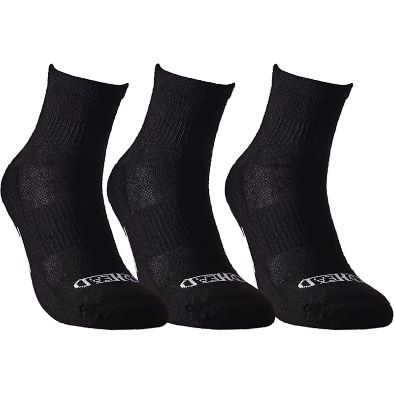 RedHead Encompass Quarter Socks for Men 3-Pair Pack