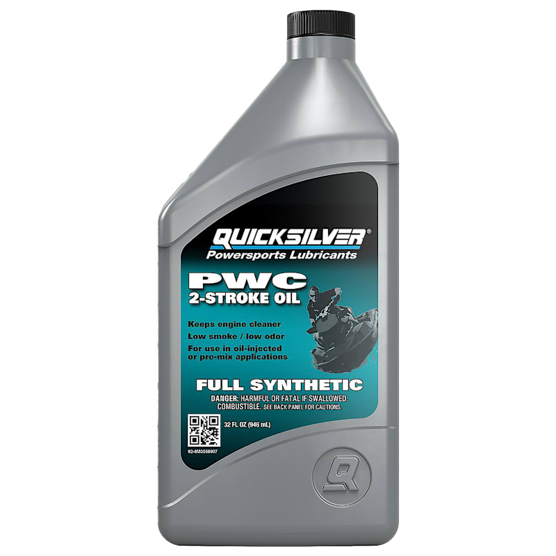 Quicksilver Full-Synthetic 2-Stroke PWC and Sport Boat Oil