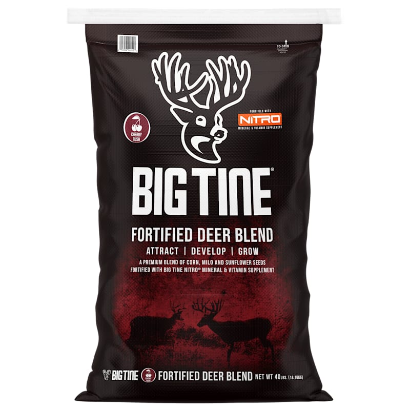 Big Tine Fortified Deer Blend Nutritional Supplement Deer Attractant