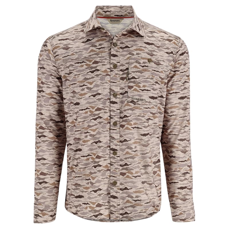 Simms Challenger Long-Sleeve Button-Down Shirt for Men