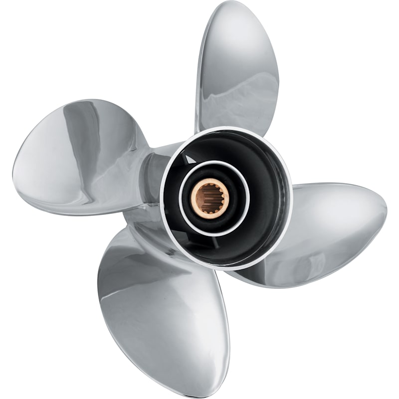 Solas HR Titan 4-Blade Yamaha 50-130hp Stainless Steel Propellers