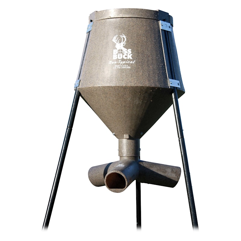 Boss Buck All In Gravity/Protein Tripod Game Feeder 200-lb. Capacity