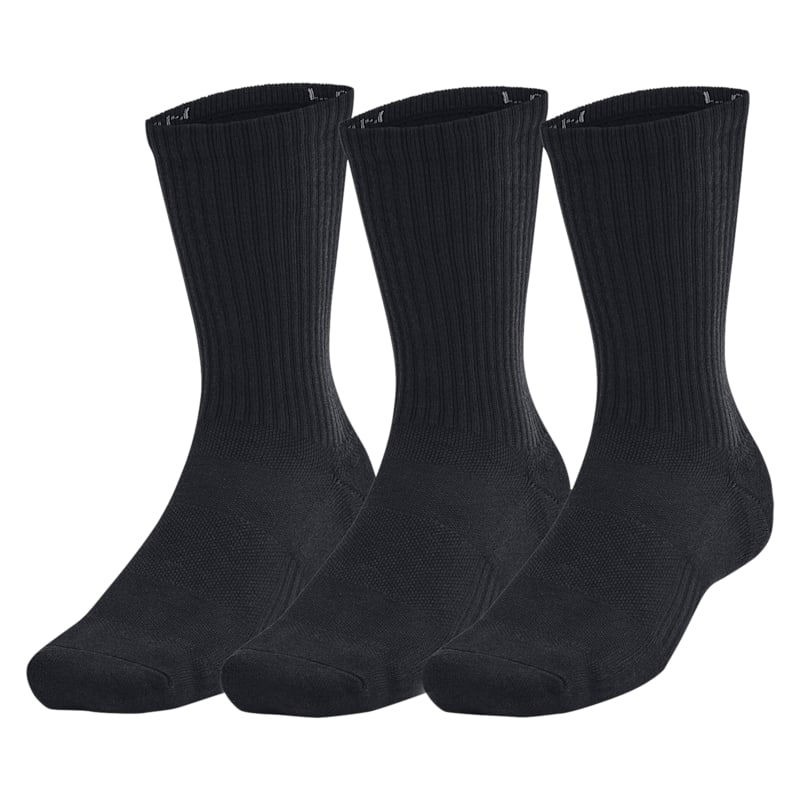 Under Armour Training Cotton Crew Socks 3-Pair Pack