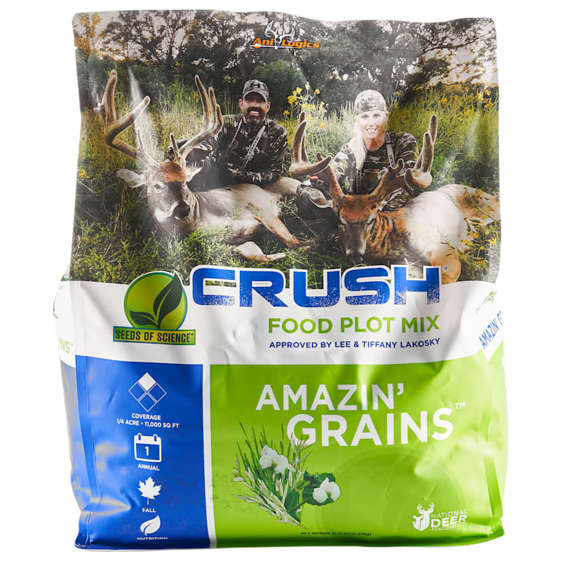 Ani-Logics CRUSH Seeds of Science Amazin' Grains Food Plot Mix