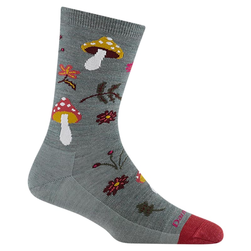 Darn Tough Shroom Bloom Lightweight Crew Socks for Women